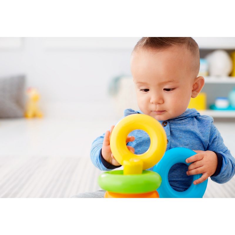 Fisher-Price Rock-a-Stack Sleeve Infant Stacking Toy
