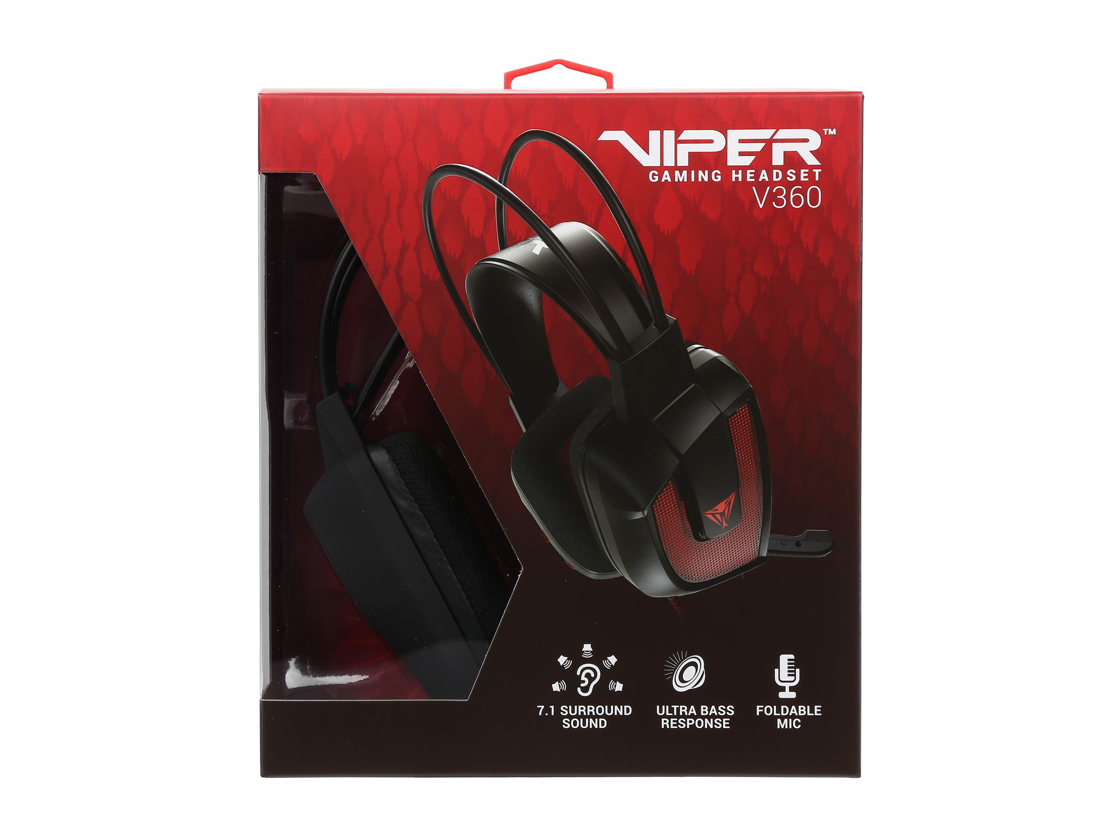 Patriot Viper V360 7.1 Virtual Surround Sound Headset