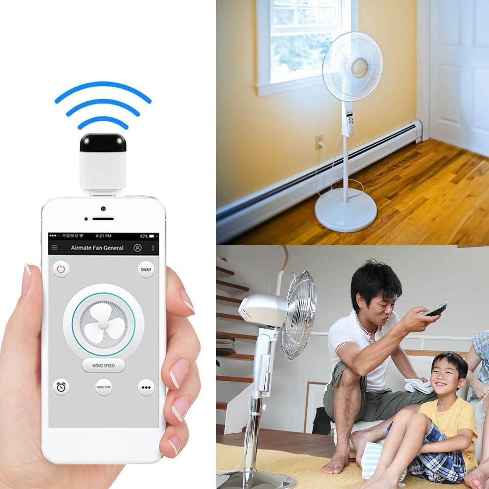 Universal IR Remote Control, Mini Wireless Smart Android Mobile Phone Infrared Control for TV/DVD Player/Set-Top-Box/Air Conditioner/Projector (Micro USB)