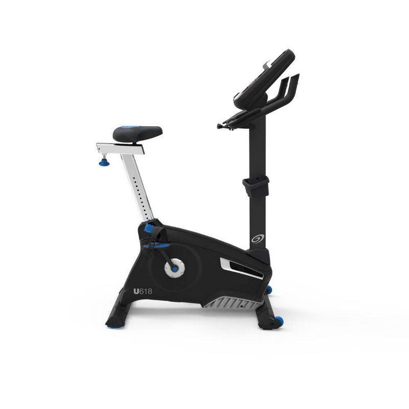 Nautilus U618 Upright Exercise Bike - Black