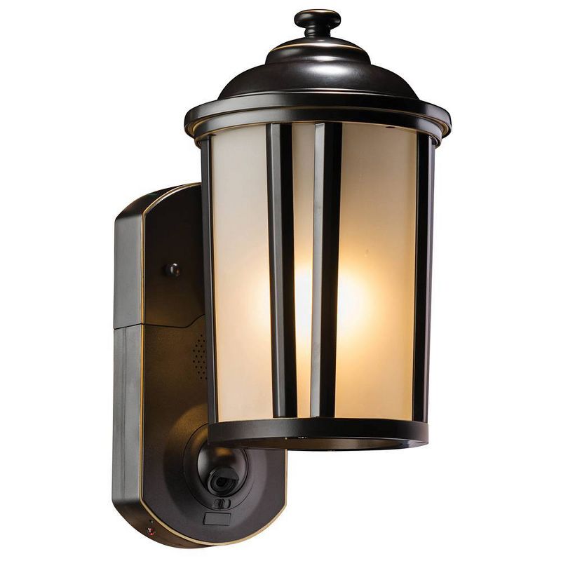 Traditional Smart Security Outdoor Wall Light Bronze - Maximus