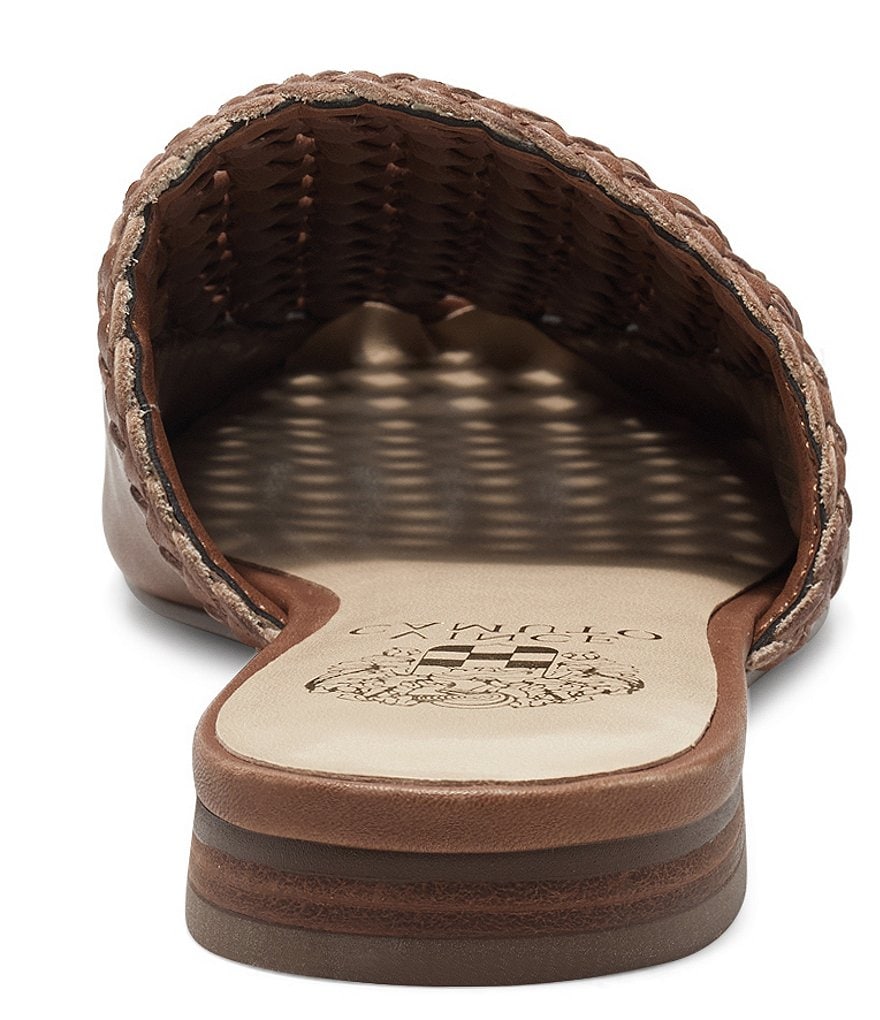 Vince Camuto Pandie Woven Leather Mules