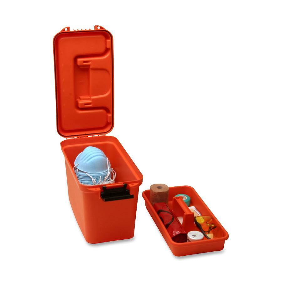 Flambeau, Inc First Aid Transport Case 15-1/4"x7-5/8"x10-1/8" Orange FPM1118408