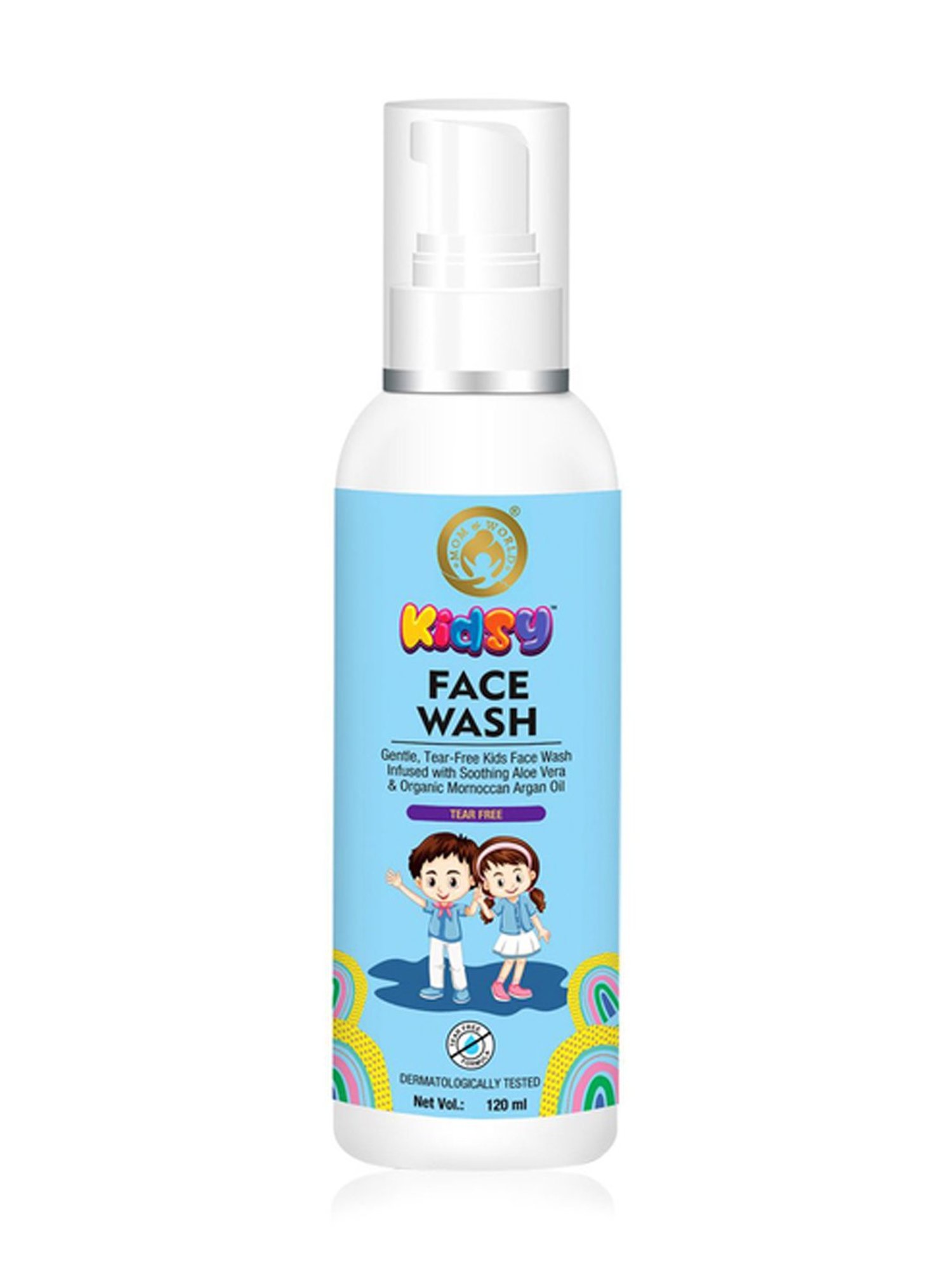 Mom & World Kids Tear Free Face Wash - 120 ml