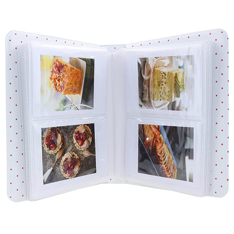 64 Pockets Mini Photo Album for Fujifilm Instax Mini 7s 8 8+ 9 25 26 50s 70 90 Instant Camera Name Card Blue n