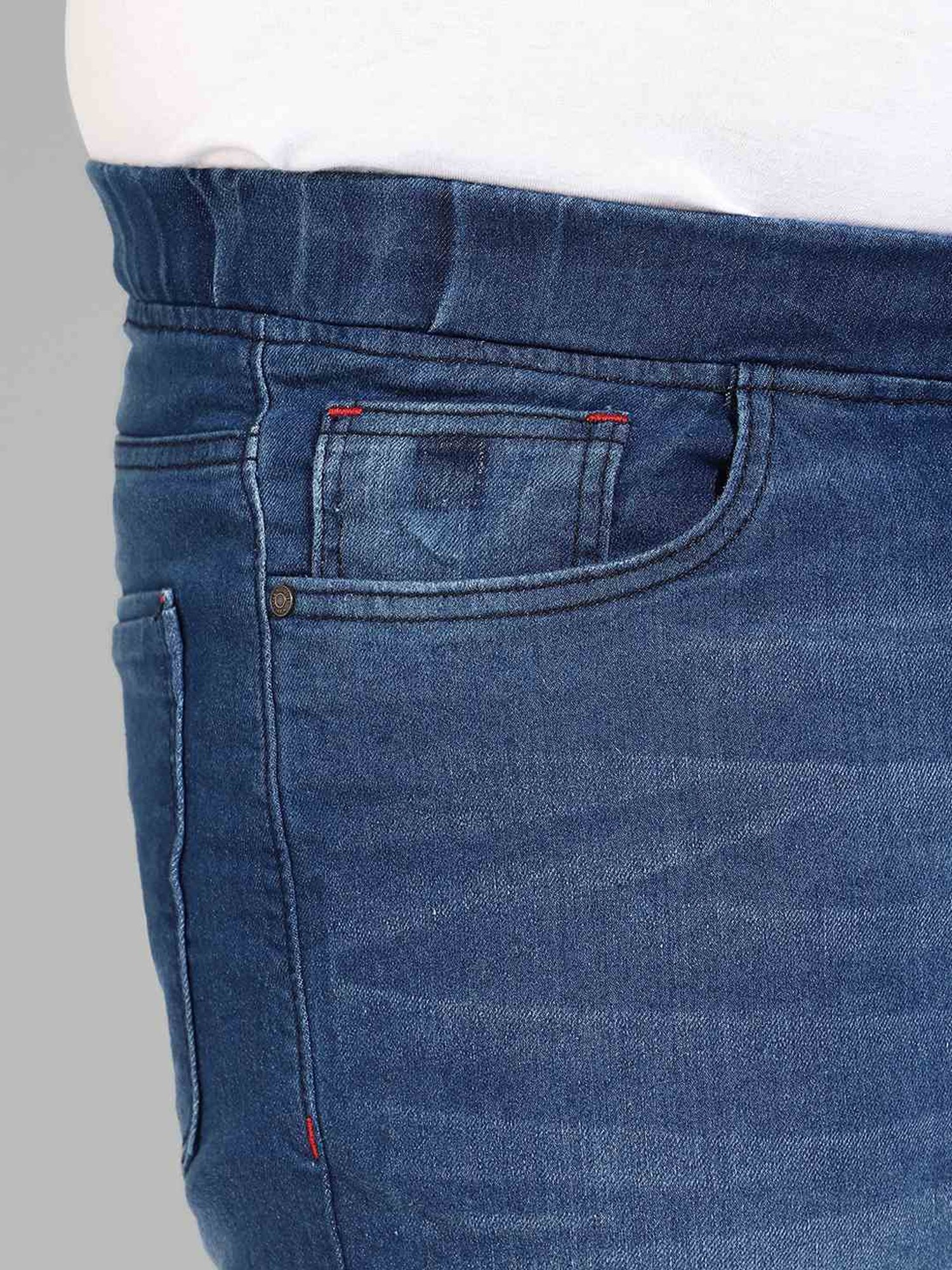 Instafab Plus Blue Regular fit Plus Size Jeans