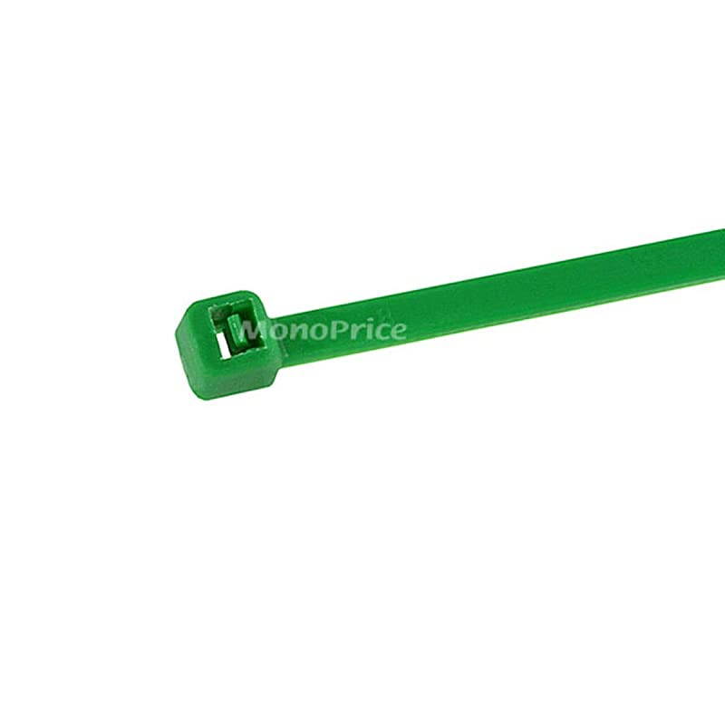Cable Tie 8 inch 40LBS 100pcsPack Green