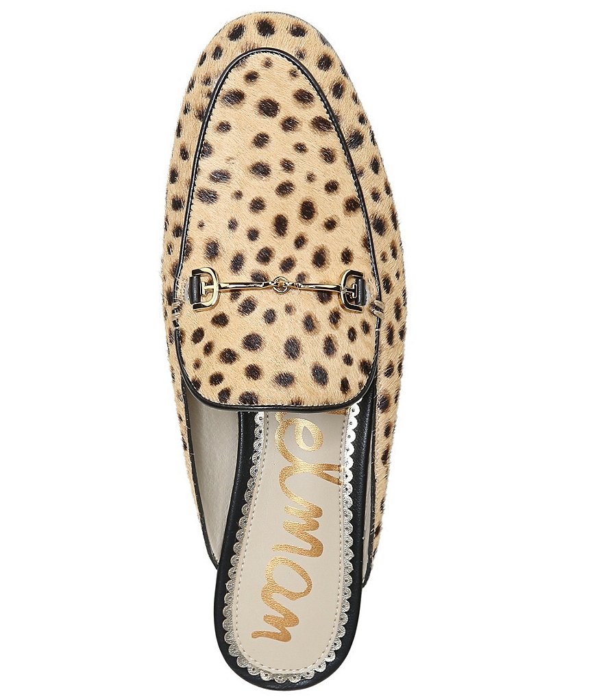 Sam Edelman Linnie Dotted Print Haircalf Mules