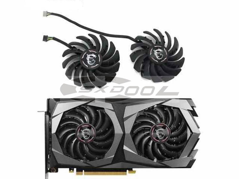 87MM PLD09210S12HH DC12V 0.40A 4PIN For RTX2060 graphics fan MSI Geforce RTX 2060 Super GAMING X Graphics Card Fan