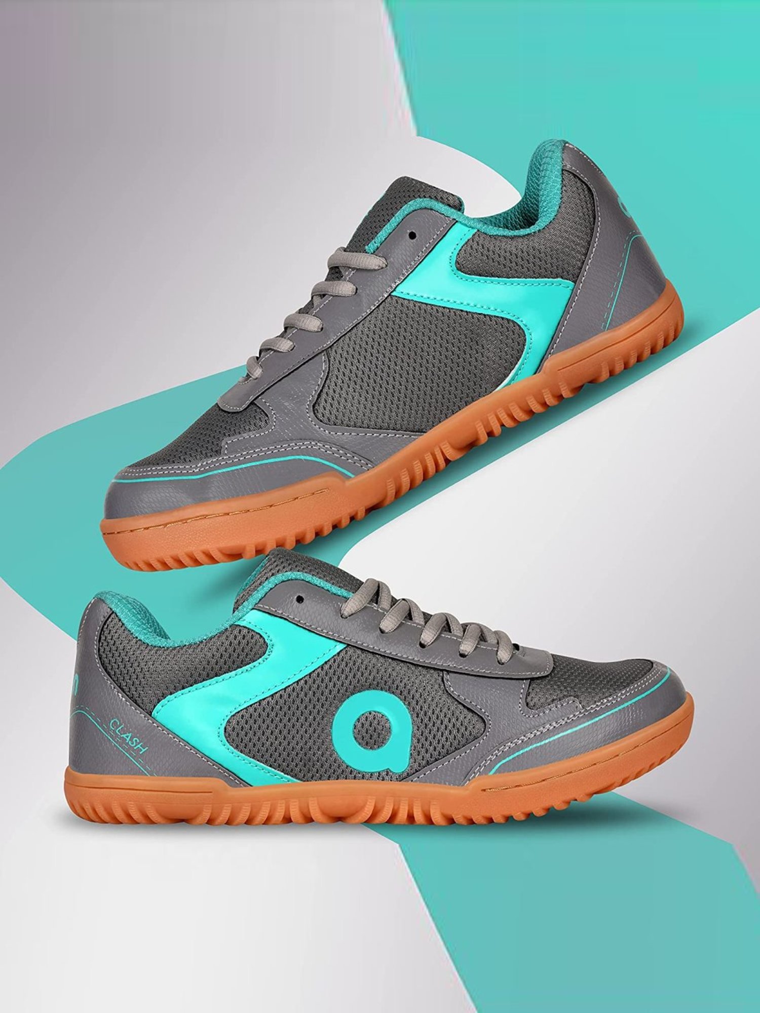 AIVIN Men's Clash Grey Tennis Shoes