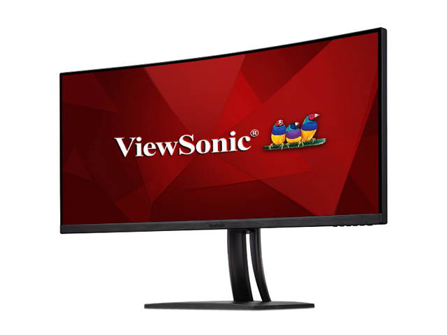 ViewSonic VP3481a 34" WQHD+ 3440 x 1440 (2K) 5 ms (GTG) 100 Hz HDMI, DisplayPort, RJ45, USB-C AMD FreeSync Built-in Speakers Curved Monitor