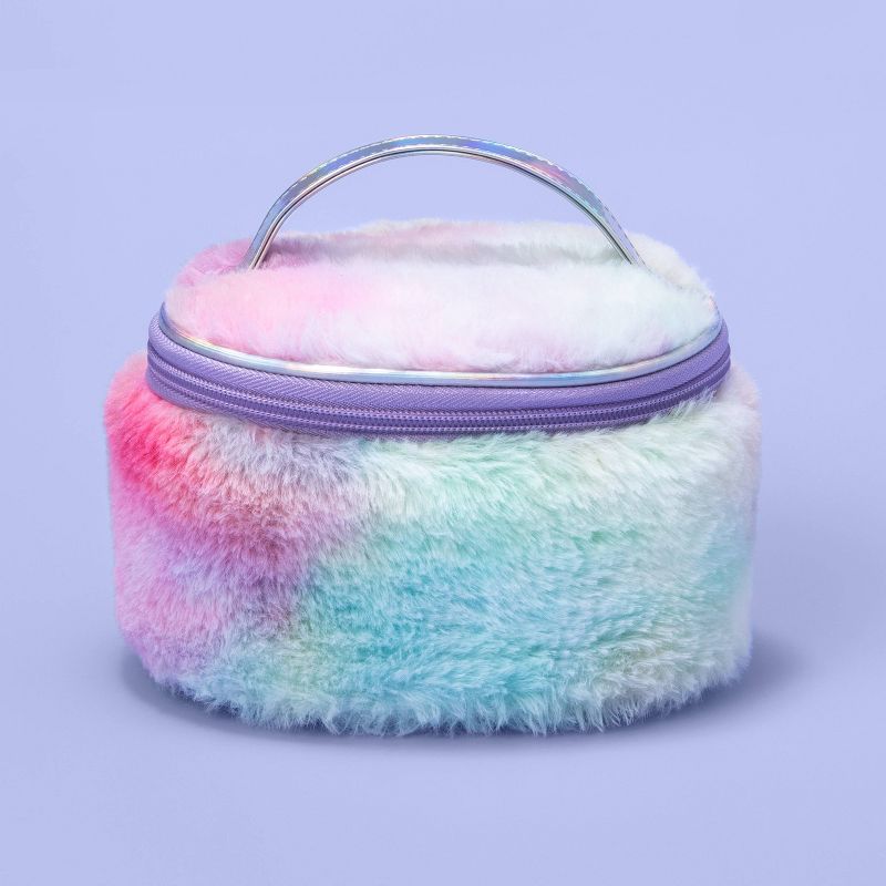 Girls' Pastel Tie-Dye Faux Fur Wristlet - More Than Magic™