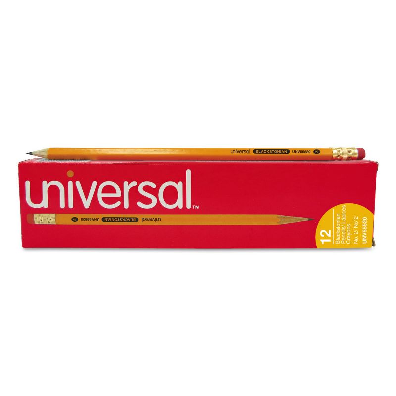 Universal 12pk #2 Blackstonian Pencil Yellow