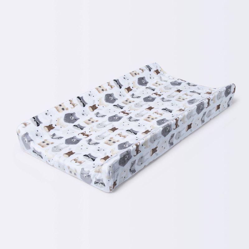 Plush Changing Pad Cover Woodland Animals - Cloud Island™