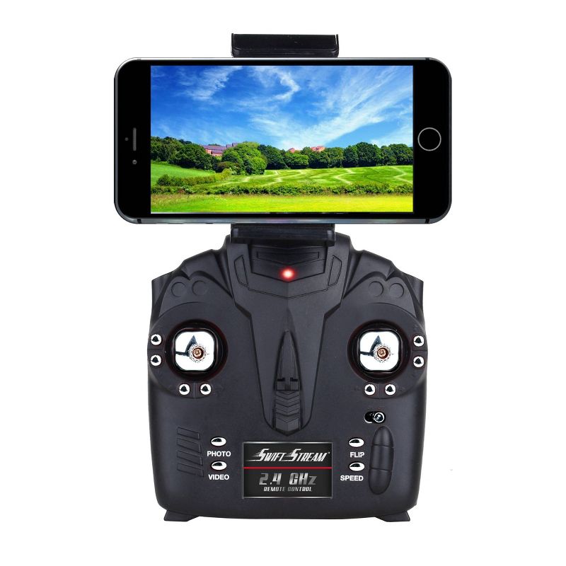 Swift Stream Z-18 Wi-Fi Camera Drone-  Black