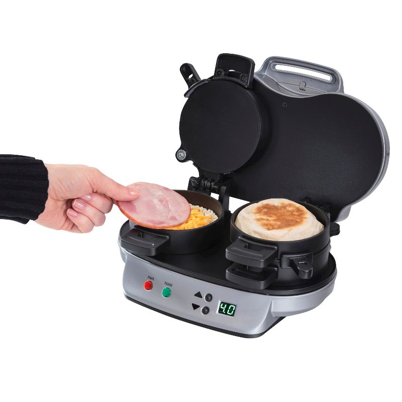 Hamilton Beach Double Breakfast Sandwich Maker- 25490