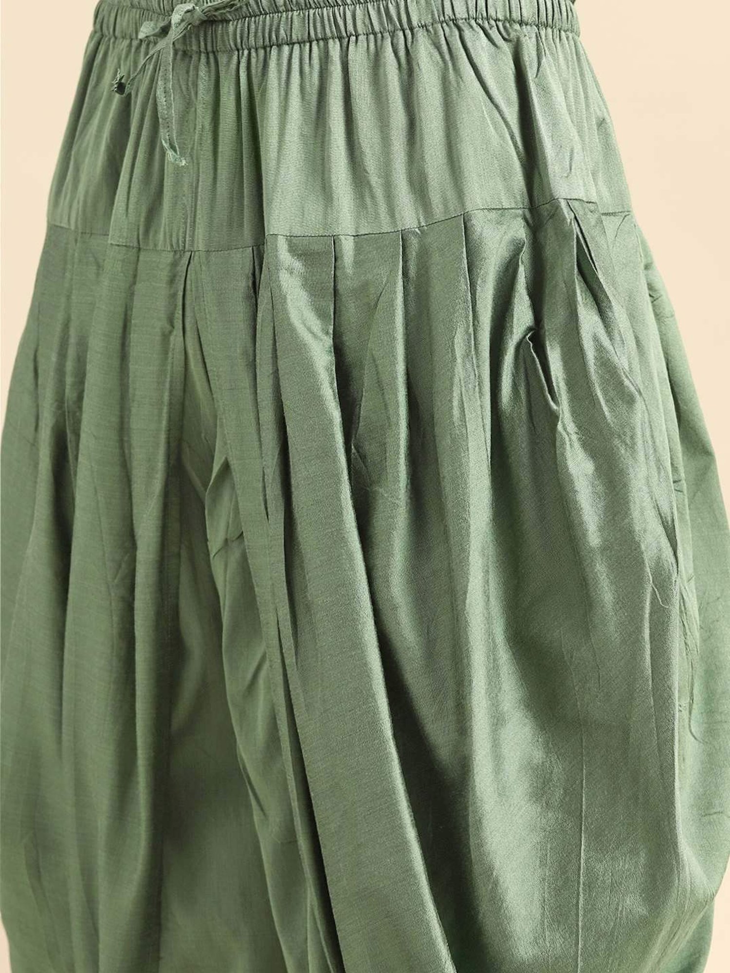 KISAH Multicolored Regular Fit Printed Kurta Set With Jacket