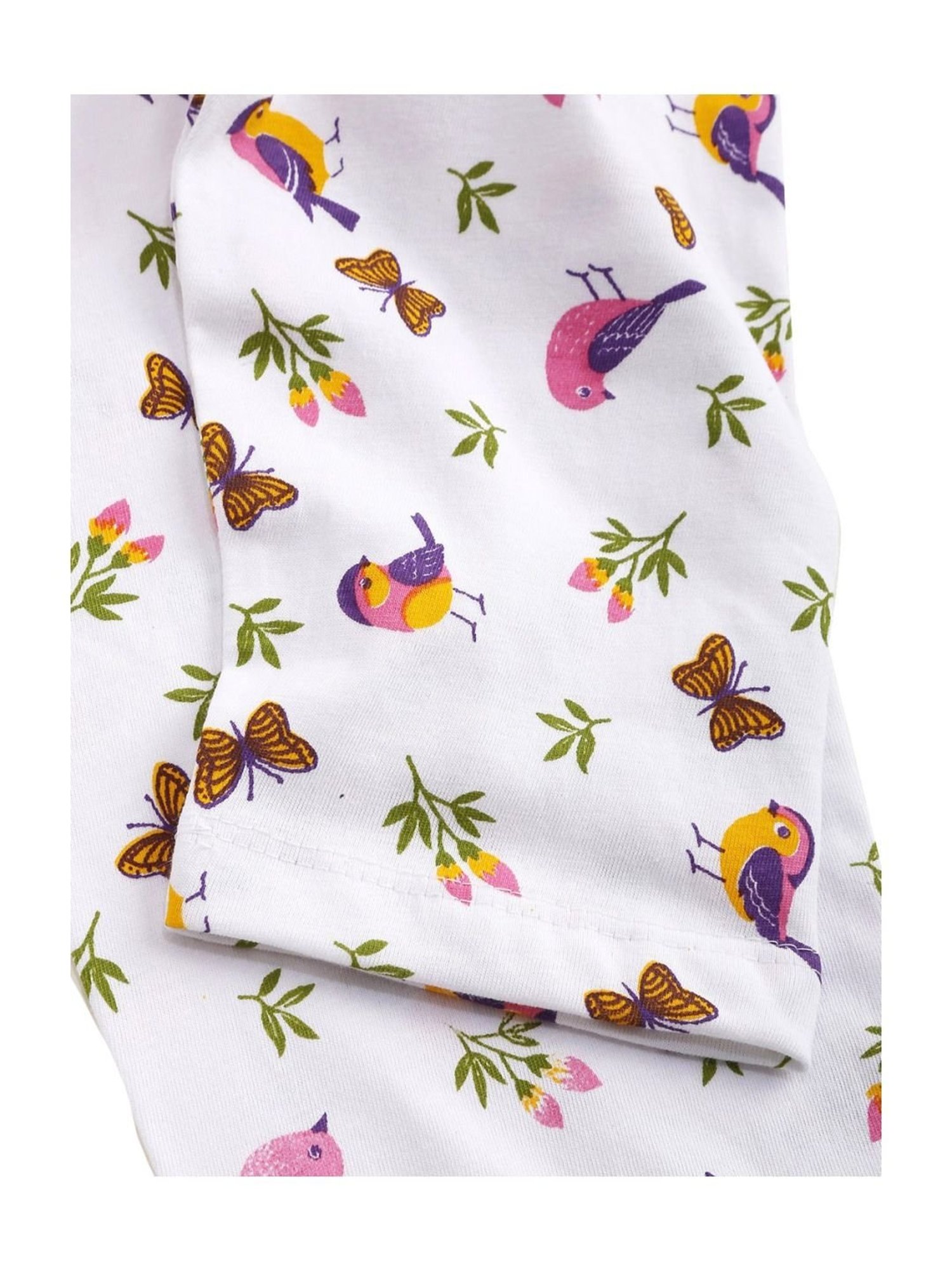 Kids Craft Yellow Cotton Printed T-Shirt & Pants