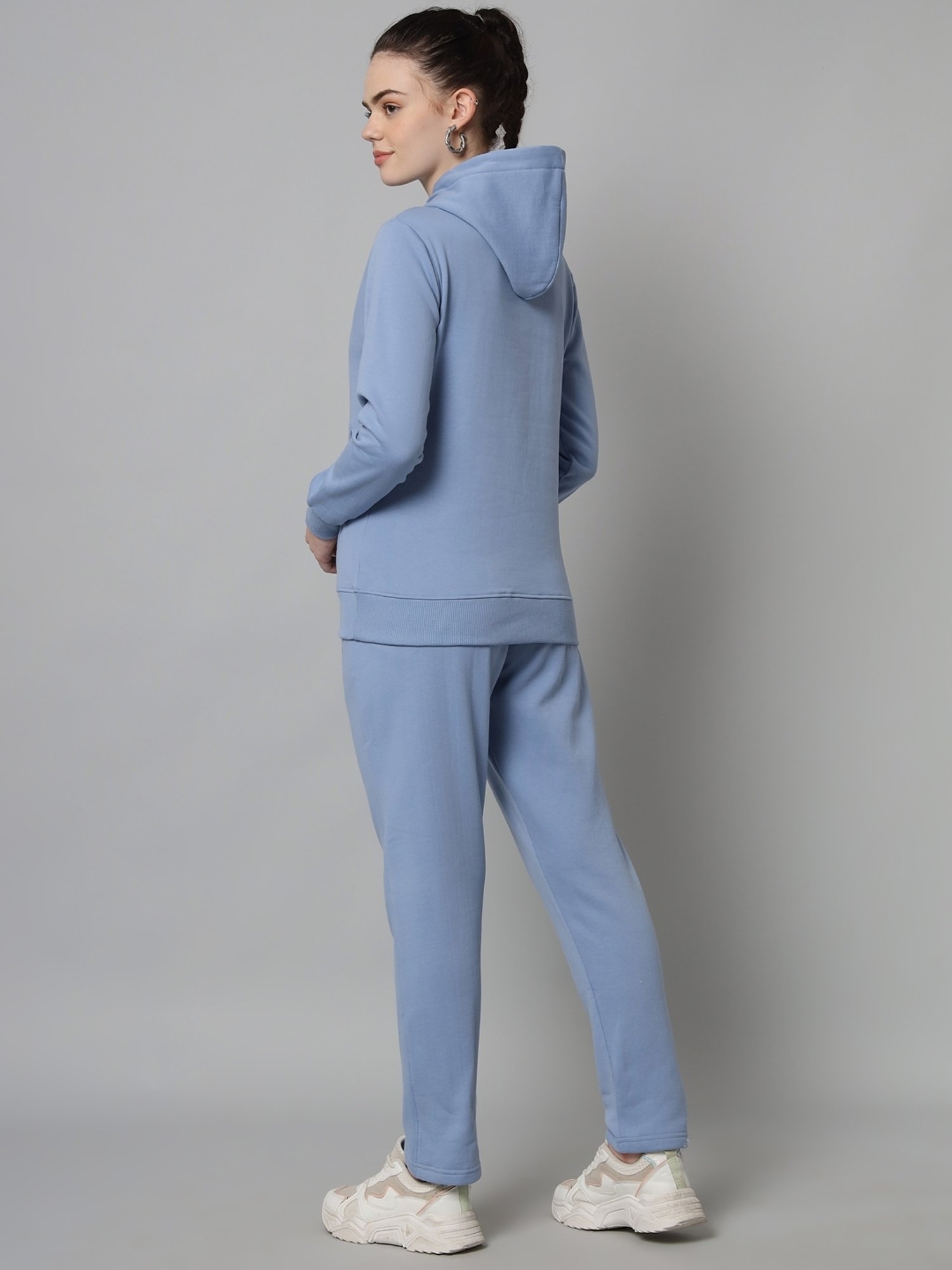 GRIFFEL Blue Regular Fit Track Suit