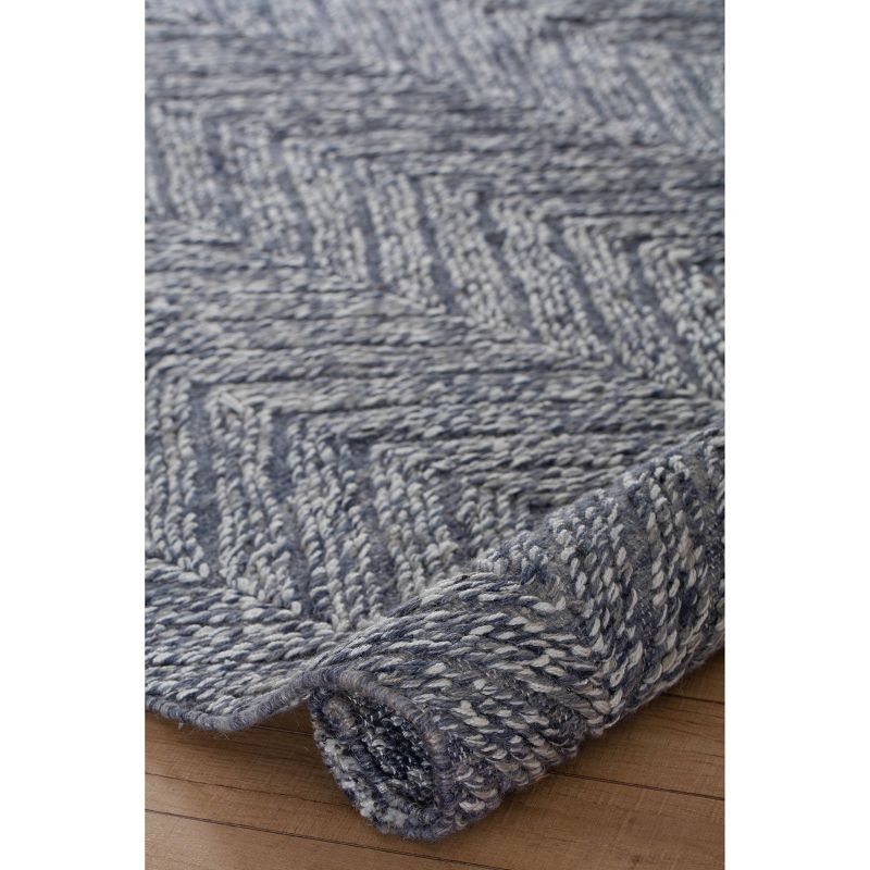 5'x8' Petra Area Rug Blue/Gray/Ivory - Anji Mountain