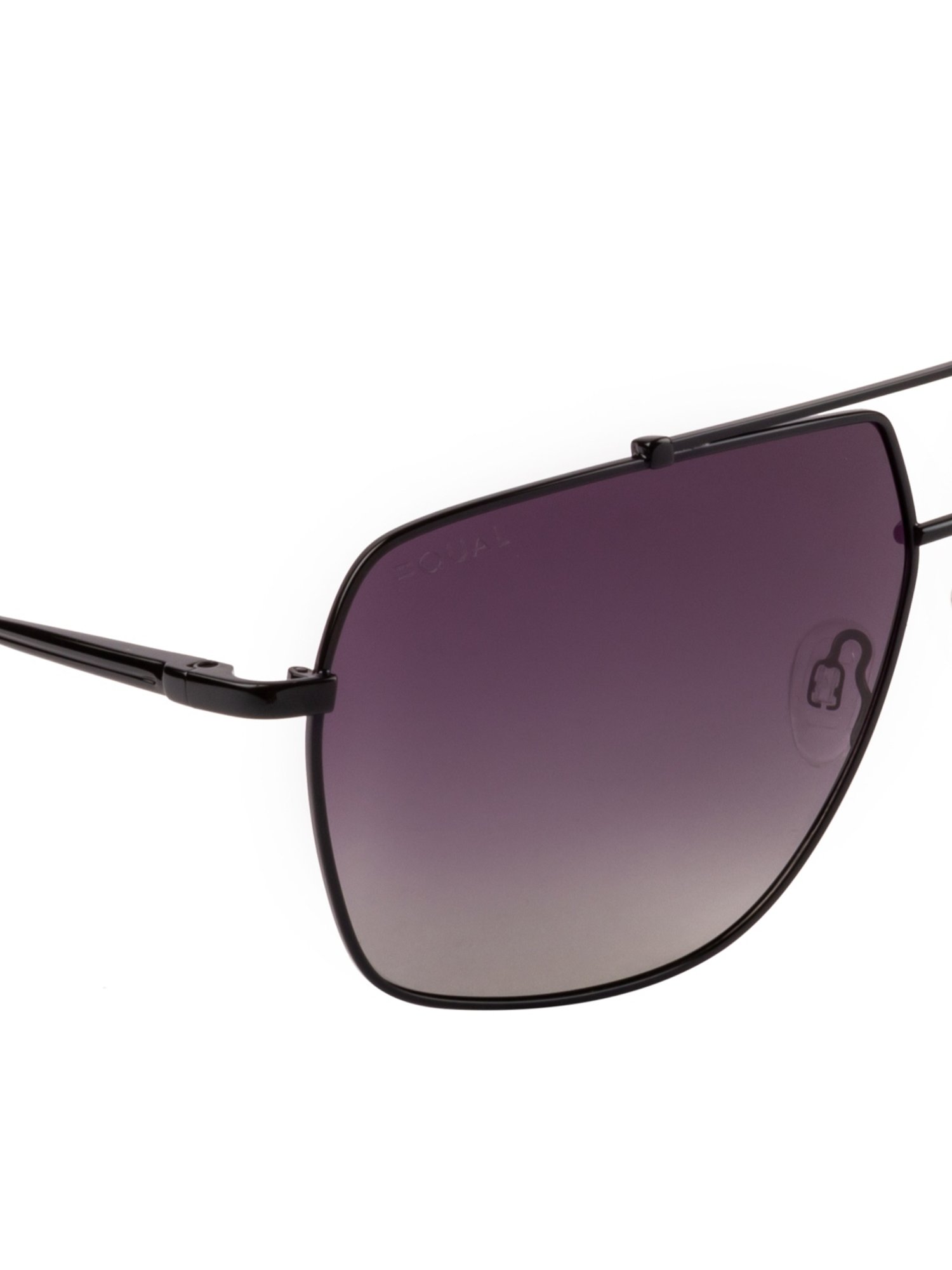 Equal Purple Square Unisex Sunglasses