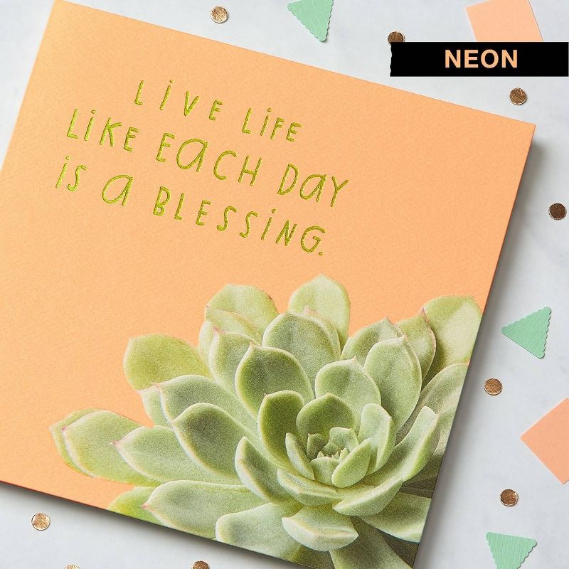 Birthday Card Succulent