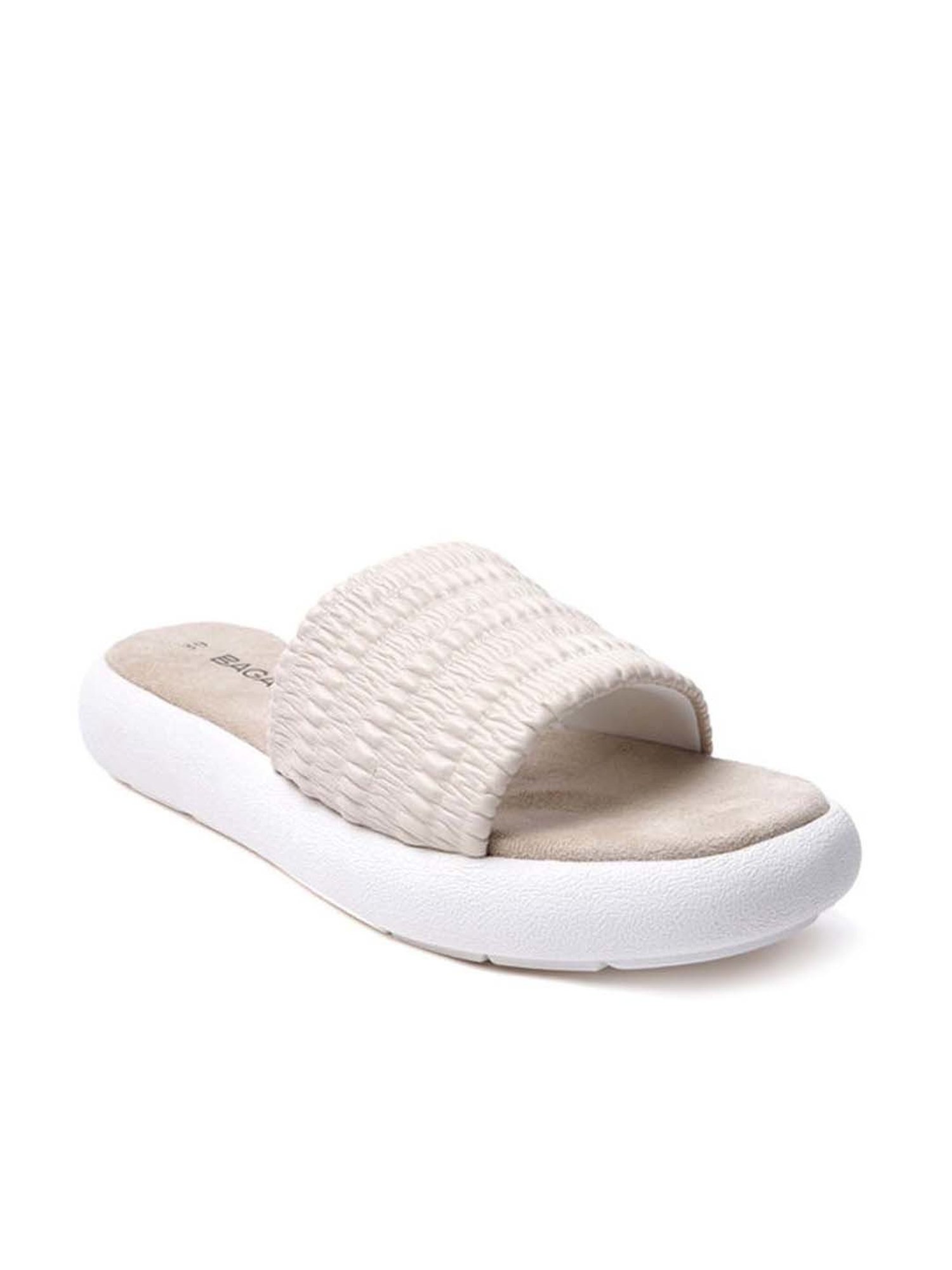 BAGATT Women's Jasmina Beige Casual Sandals