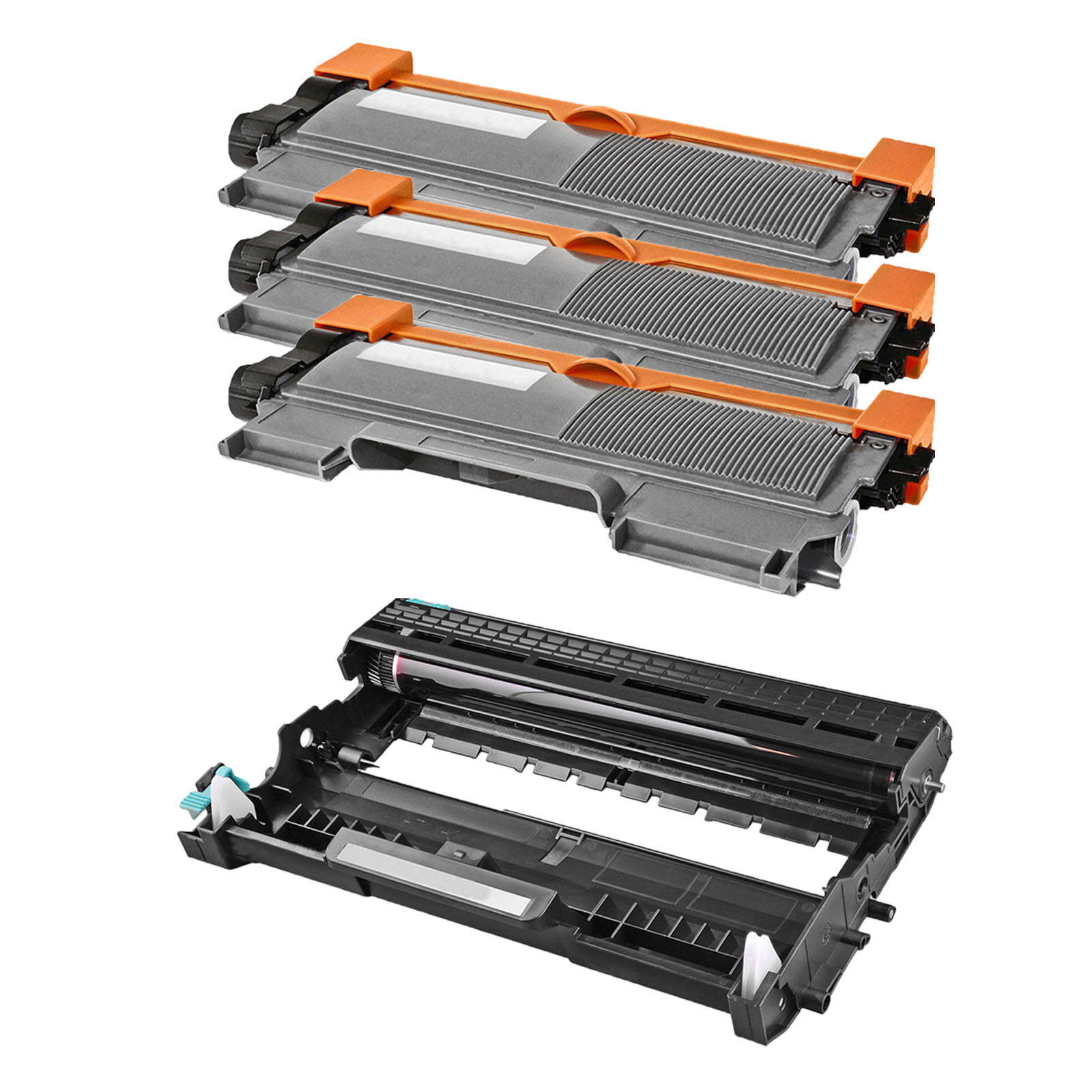 3PK TN450 Cartridge  Toner +1PK DR420 Drum Set For Brother  HL-2250DN MFC-7360N