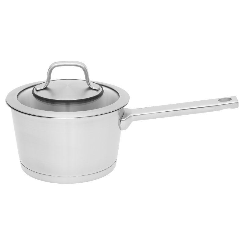 BergHOFF Essentials 6.25 Inch 18/10 SS Covered Sauce Pan 1.8 Qt  - Manhattan