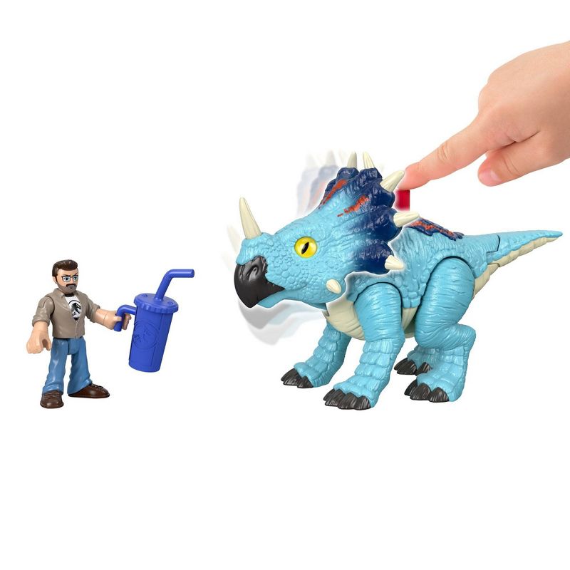 Fisher-Price Imaginext Jurassic World Pachyrhinosaurus & Lowery