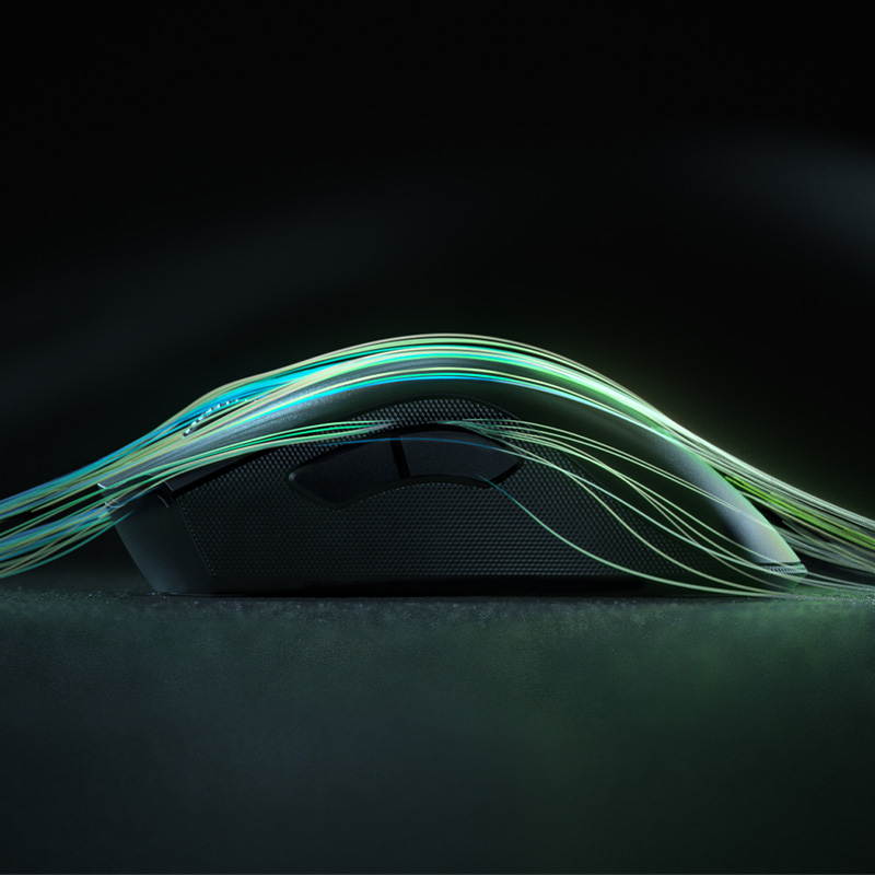 Razer DeathAdder v2 Pro Wireless Gaming Mouse: 20K DPI Optical Sensor - 3x Faster Than Mechanical Optical Switch - Chroma RGB Lighting - 70 Hr Battery Life - 8 Programmable Buttons - Classic Black