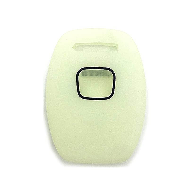 Luminous Rubber Silicone Key Fob Case Key Cover Key Jacket Skin Protector fit for Honda Accord 3+1 Buttons