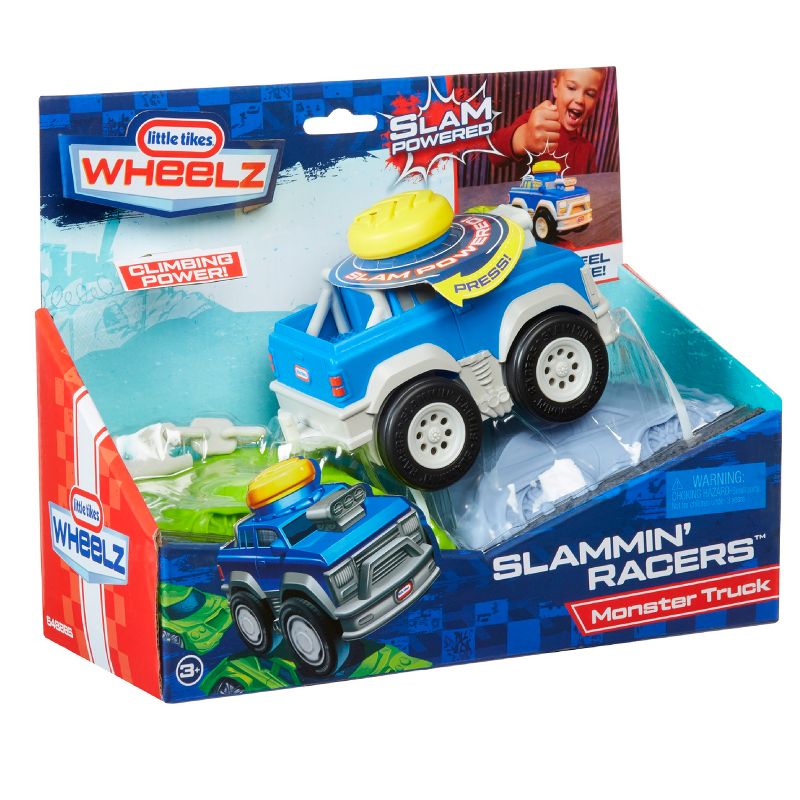 Little Tikes Slammin Racers Power Rigs Monster Truck Vehicle with Sounds