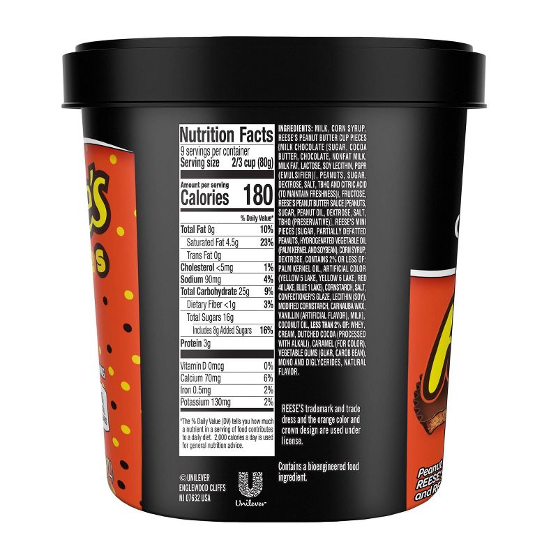 Breyers Reese's Chocolate Reese's Mini Pieces 2in1 Ice Cream - 48oz