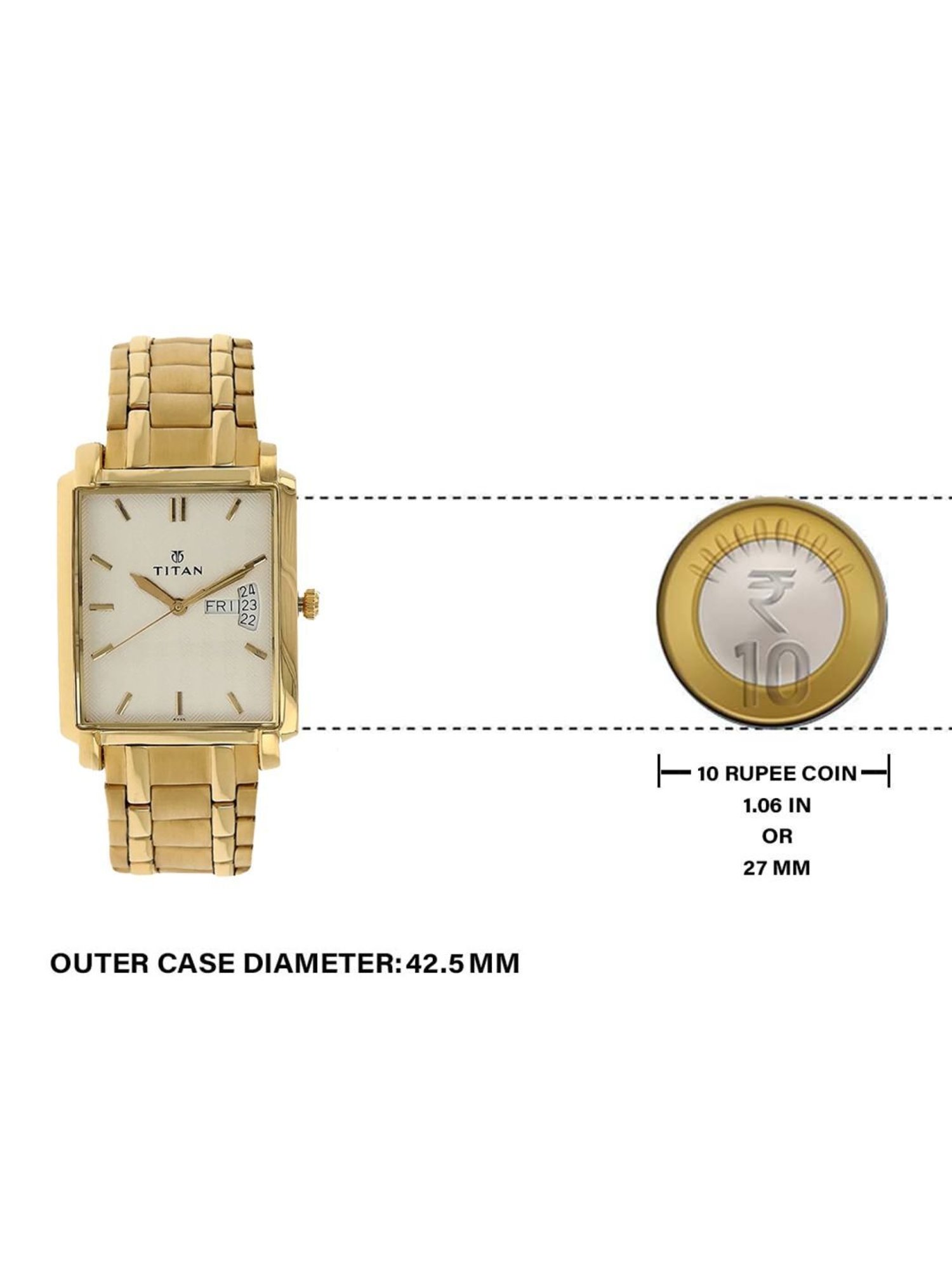 Titan NP1506YM01 Regallia Analog Watch for Men