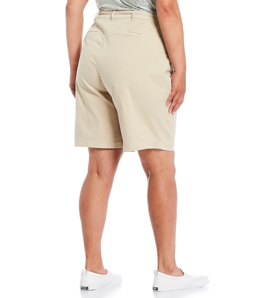Vince Camuto Plus Size Tencel Drawstring Shorts