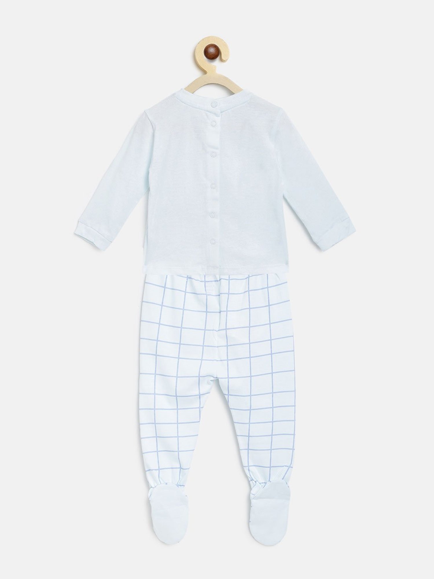 Chicco Kids Light Blue Printed T-Shirt with Pants
