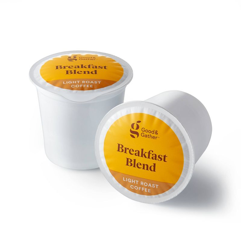 Breakfast Blend Light Roast Coffee - 16ct Single Serve Pods - Good & Gather™
