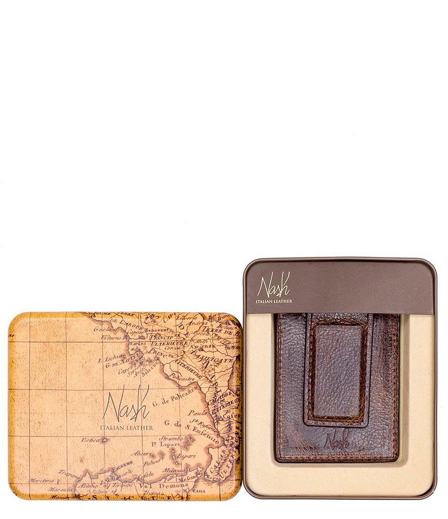 Nash Firenze Magnetic Money Clip Card Case