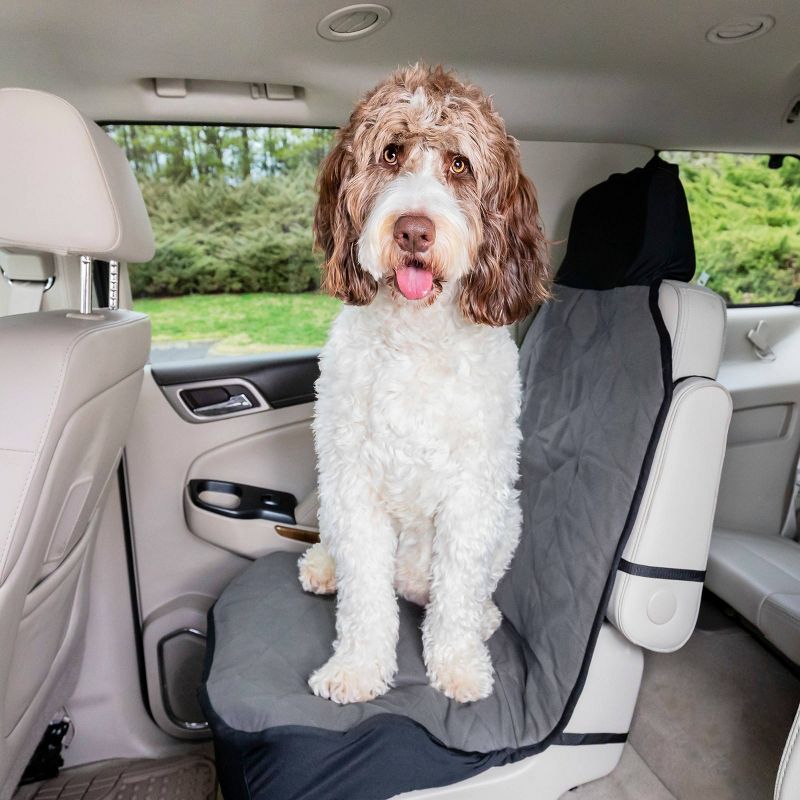 PetSafe Happy Ride Quilted Bucket Seat Cover - Gray