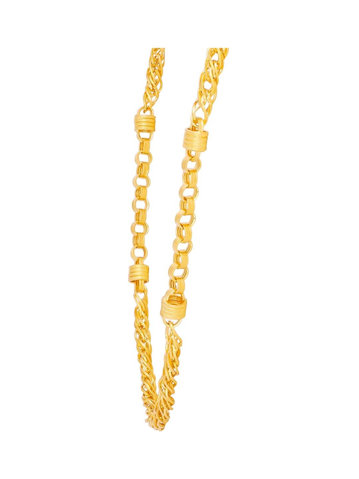 Waman Hari Pethe Jewellers BIS Hallmark 22k Yellow Gold Chain