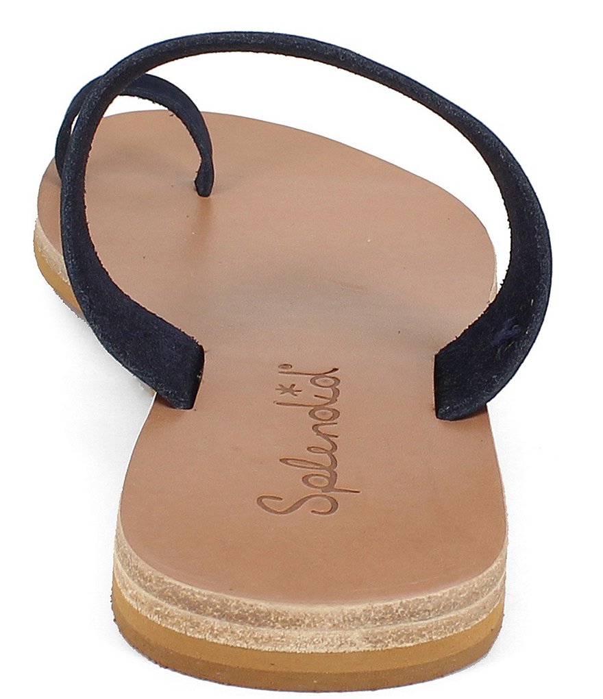 Splendid Serenity Leather Toe Ring Thong Sandals