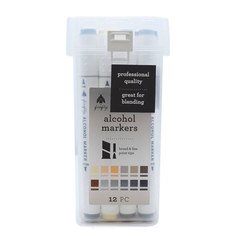 12pc Alcohol Markers Neutral - Momenta
