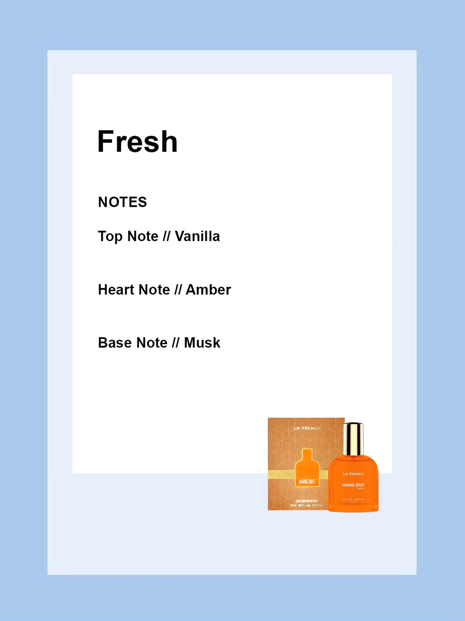 La'french Hang Out Eau de Parfum - 30 ml