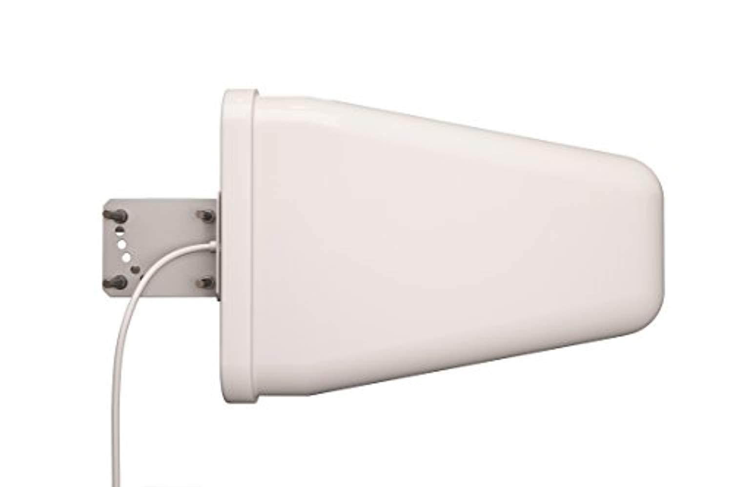 Yagi Directional Antenna-Tupavco TP514 - 3G/4G/LTE 9dBi 800MHz-960MHz and 1.7-2.5GHz 2FT Cable w/ Two Types of Connectors RP-SMA-Male and TS-9 - Cell Phone Signal Booster Log Periodic Cellular