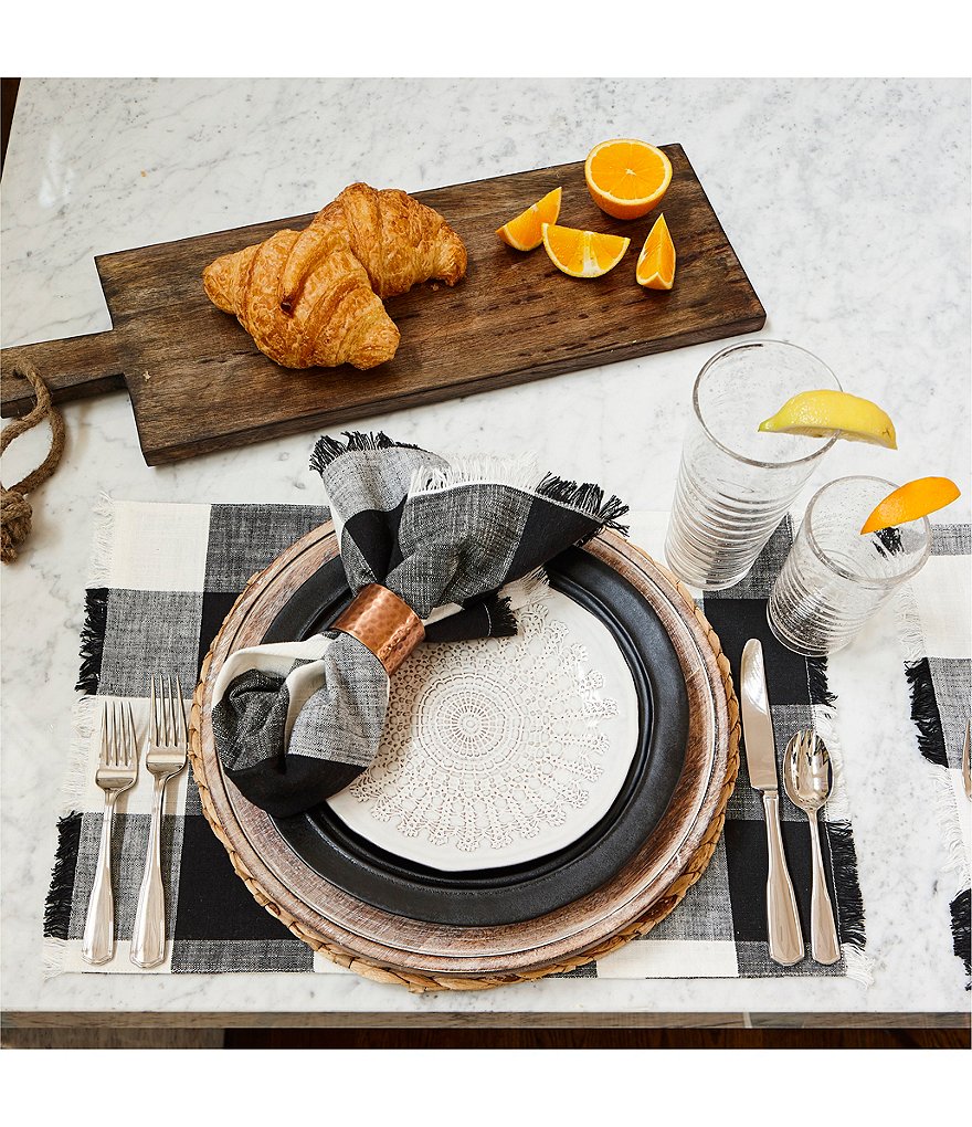 Southern Living Leigh 45-Piece Stainless Steel Flatware Set