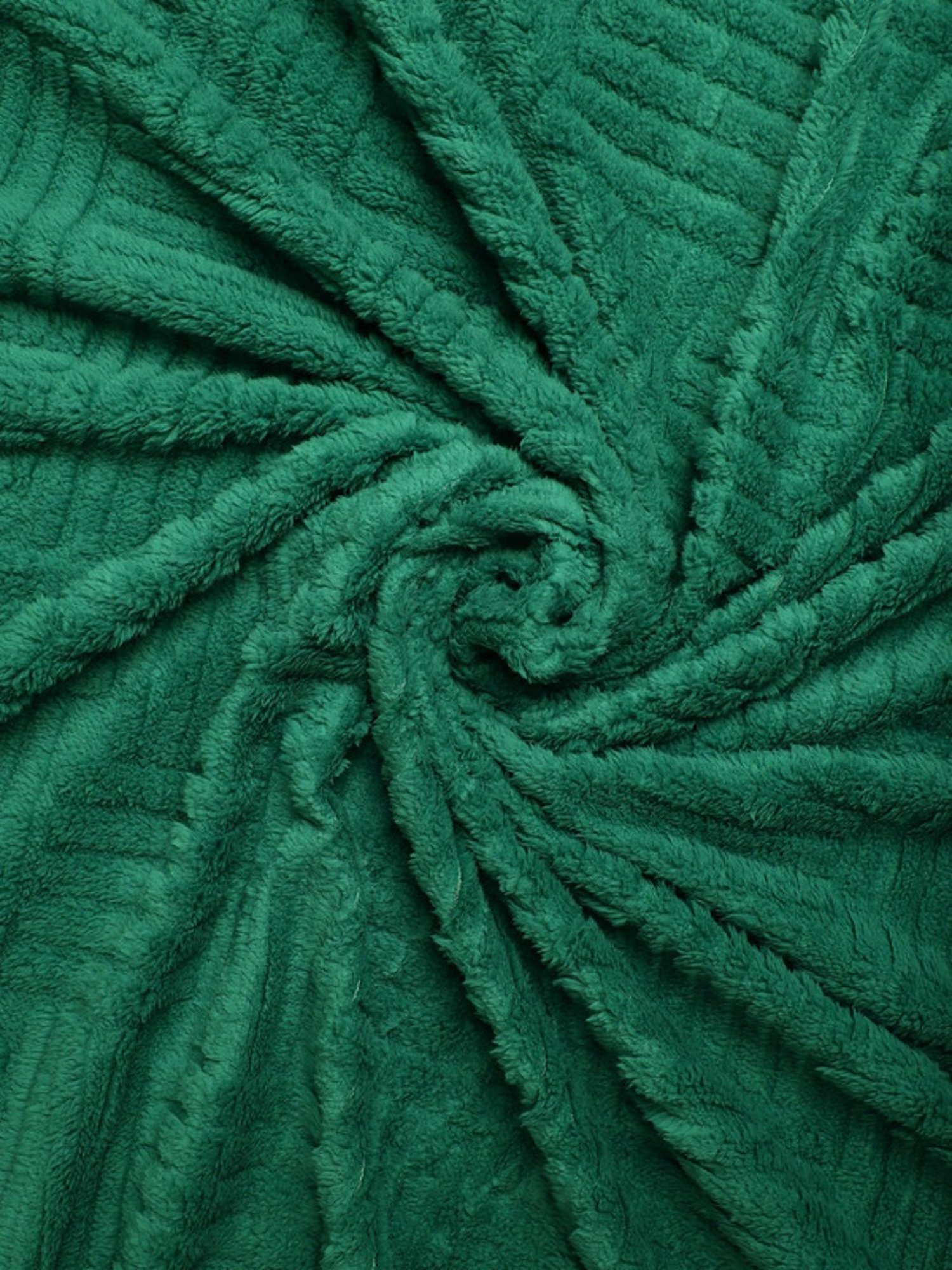 Dhrohar Green Polyester 300 GSM Double Bed Blanket