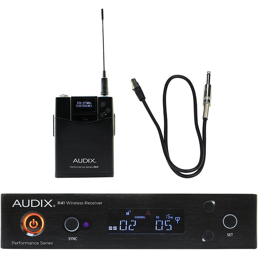 Nady U-2100 Dual GT 200-Channel UHF Wireless Instrument/Guitar System