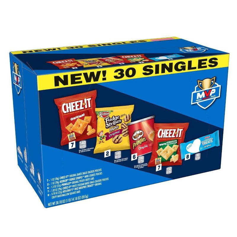 Kellogg's Mega Variety Snack Pack - 30ct