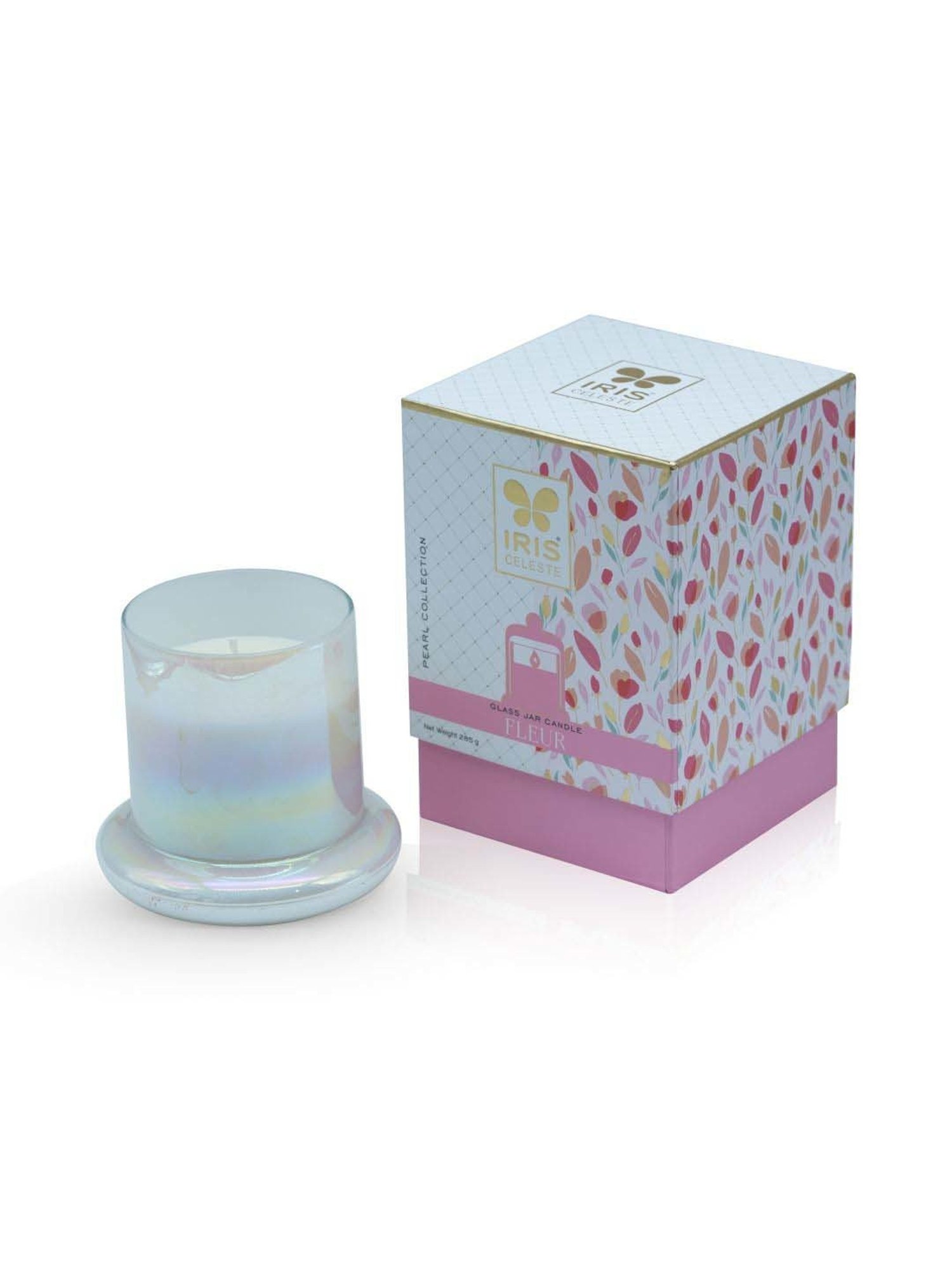 Lidded Glass Jar Crackling Wooden Wick Teak and Moss Candle - Nature's Wick